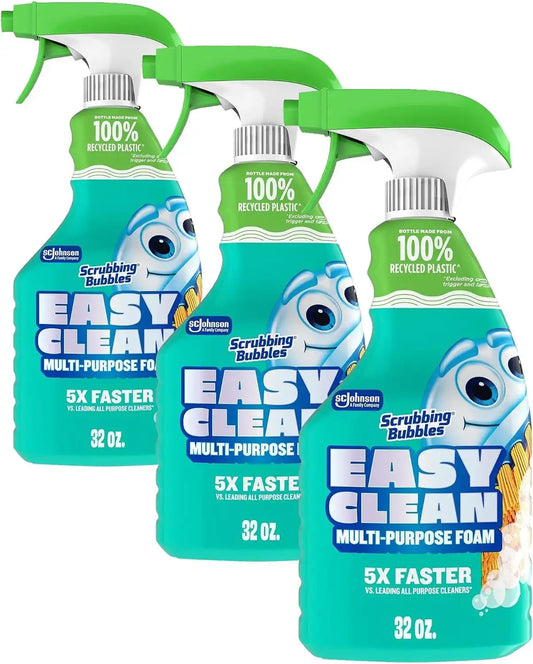 Scrubbing Bubbles Easy Clean Multipurpose Bleach-Free Bathroom Cleaner 32oz (Pack of 3)