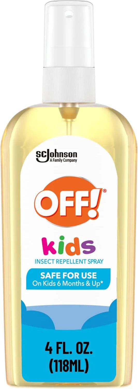 OFF! Kids Plant-Based Insect & Mosquito Repellent Bug Spray, 4 oz