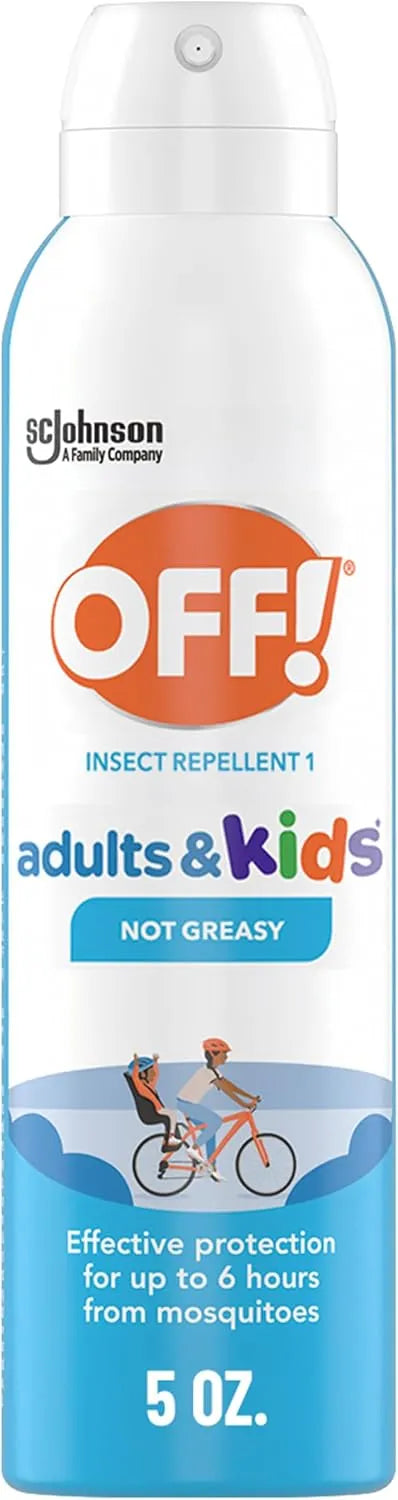 OFF! Adults & Kids Insect & Mosquito Repellent Bug Spray, 5 oz