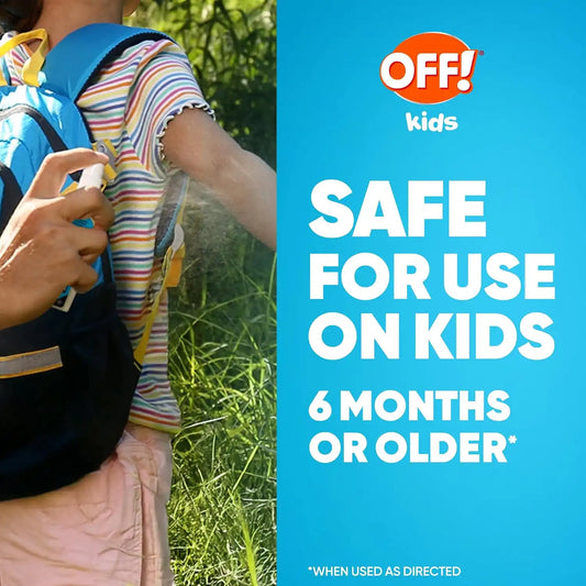 OFF! Kids Plant-Based Insect & Mosquito Repellent Bug Spray, 4 oz