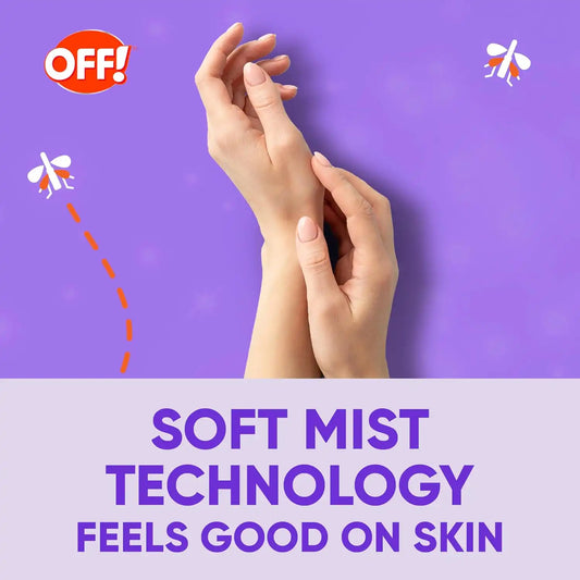 OFF! Clean Feel Misting Insect & Mosquito Repellent Bug Spray, 6 oz, 2 pk