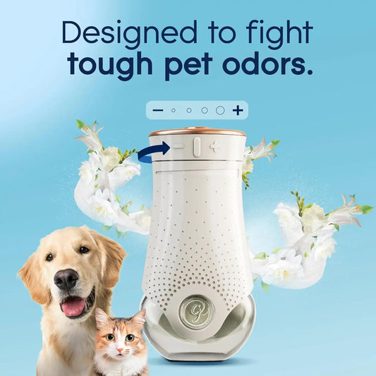 Glade PlugIns Air Freshener Refills, Pet Fresh Scent, 5 Count