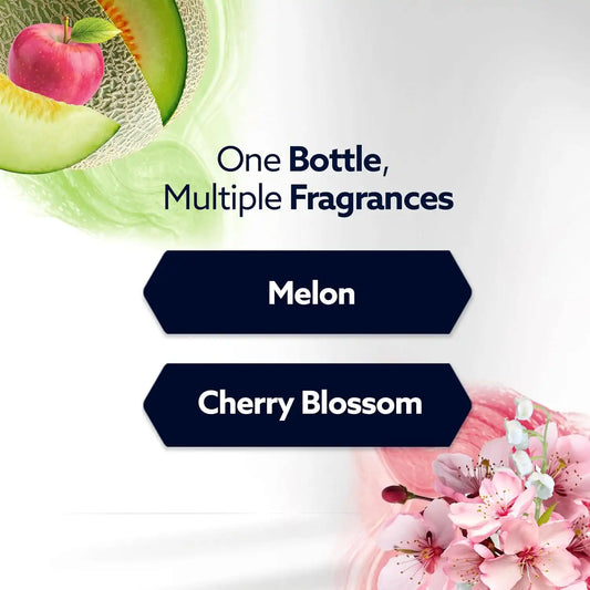 Glade PlugIns CustomScent Refills, Melon & Cherry Blossom, 5 Count